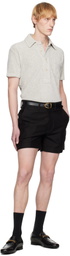 TOM FORD Gray Towelling Polo