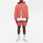 Cole Buxton Men's Zip Hoody in Coral