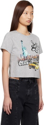 Marc Jacobs SSENSE Exclusive Gray 'The New York' City T-shirt