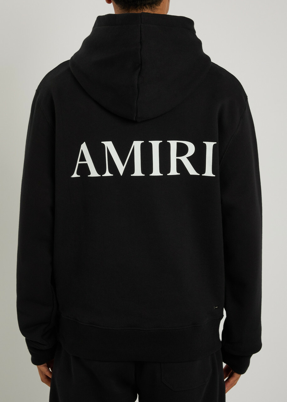 Amiri Core Hooded Cotton Sweatshirt Black