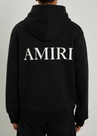 Amiri Core Hooded Cotton Sweatshirt Black