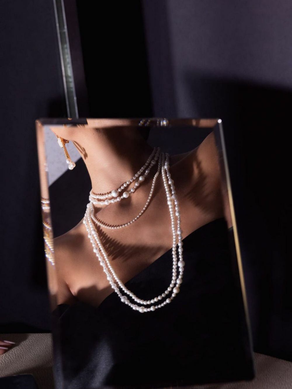 Mizuki 14K Yellow Gold Freshwater Pearl Necklace