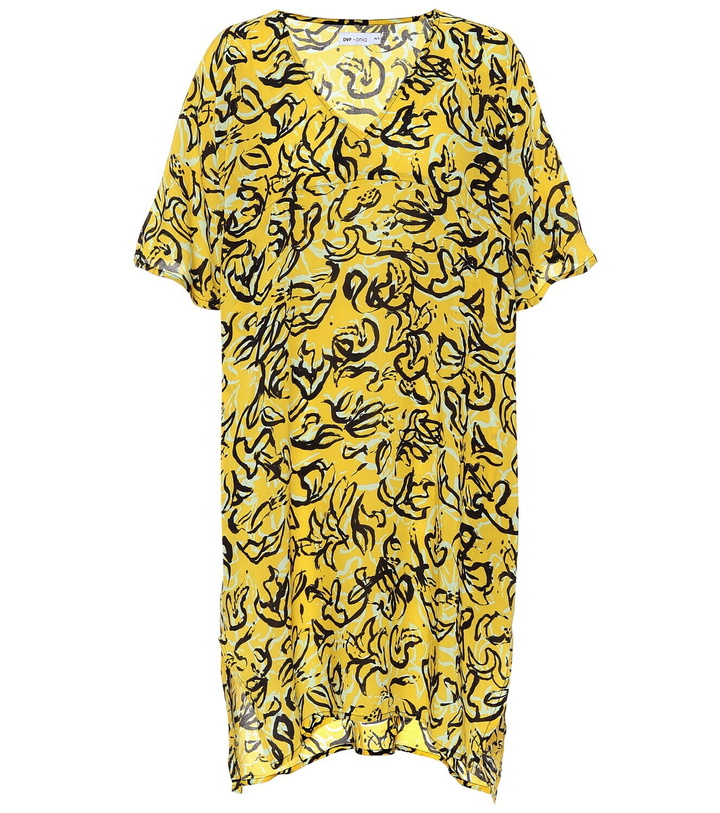 Photo: Diane von Furstenberg - x Onia Hanna floral kaftan