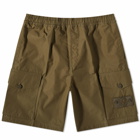 Stone Island Men's Ghost Cargo Shorts in Olive