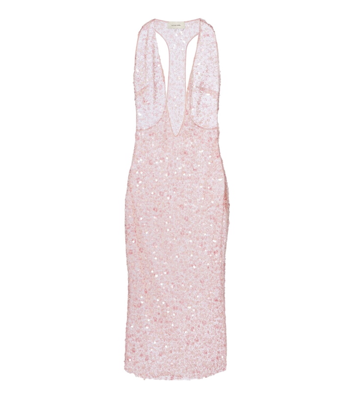 Photo: The New Arrivals Ilkyaz Ozel Olympia sequined silk midi dress