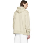 Y-3 Off-White Distressed Signature Hoodie