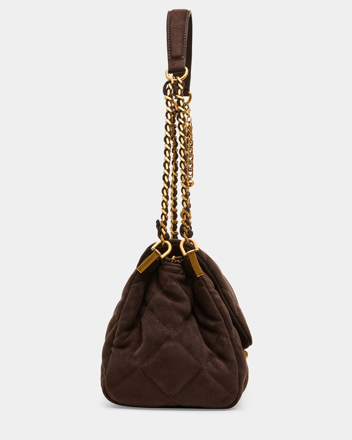 Steve Madden Bcolette Bag in Chocolate Fabric