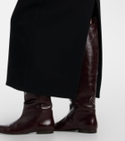 Khaite Colt leather knee-high boots