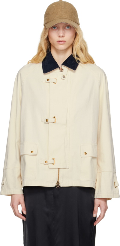 Photo: Carter Young Off-White Newman Chore Coat