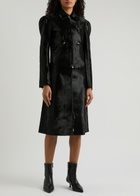 Tory Burch Calf Hair Jacket Black