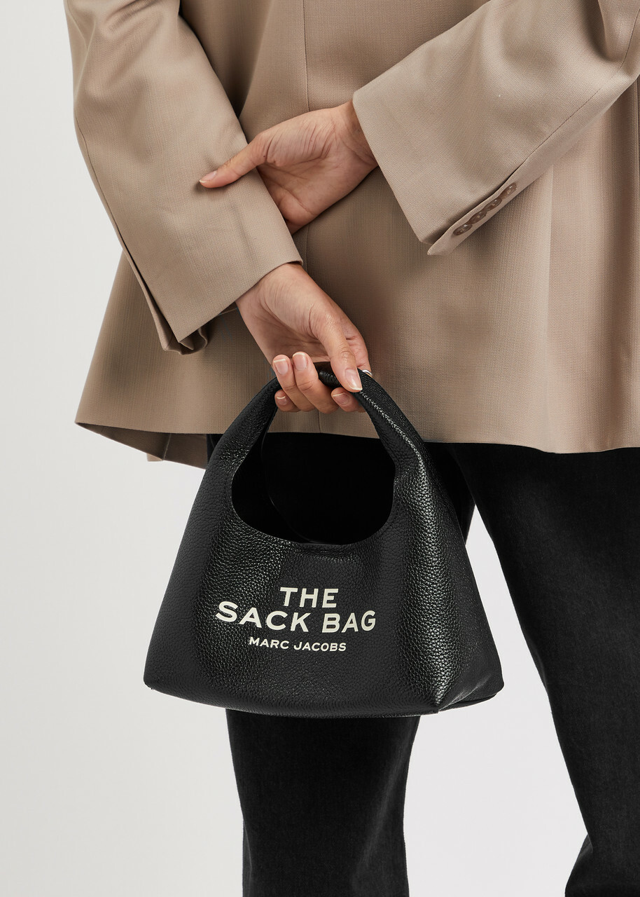 Marc Jacobs The Sack Mini Leather top Handle bag - Black - One