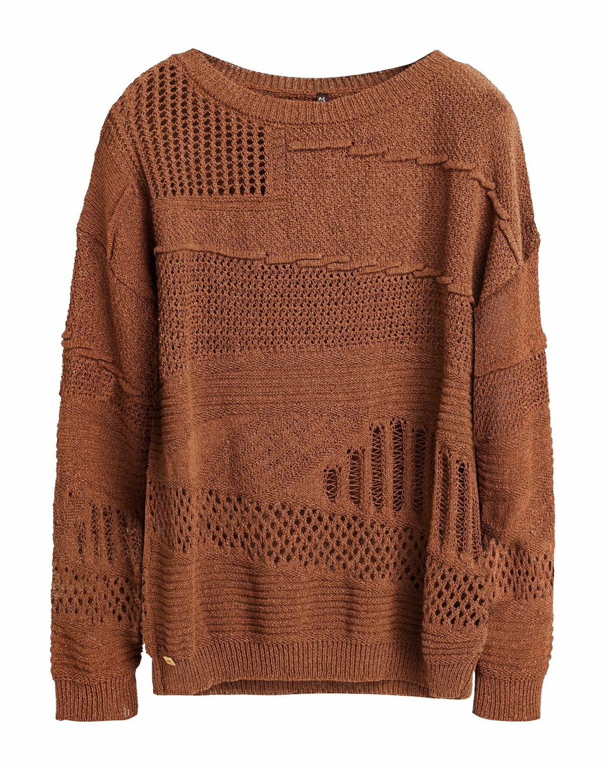 Manila Grace Womens Sweater in Brown