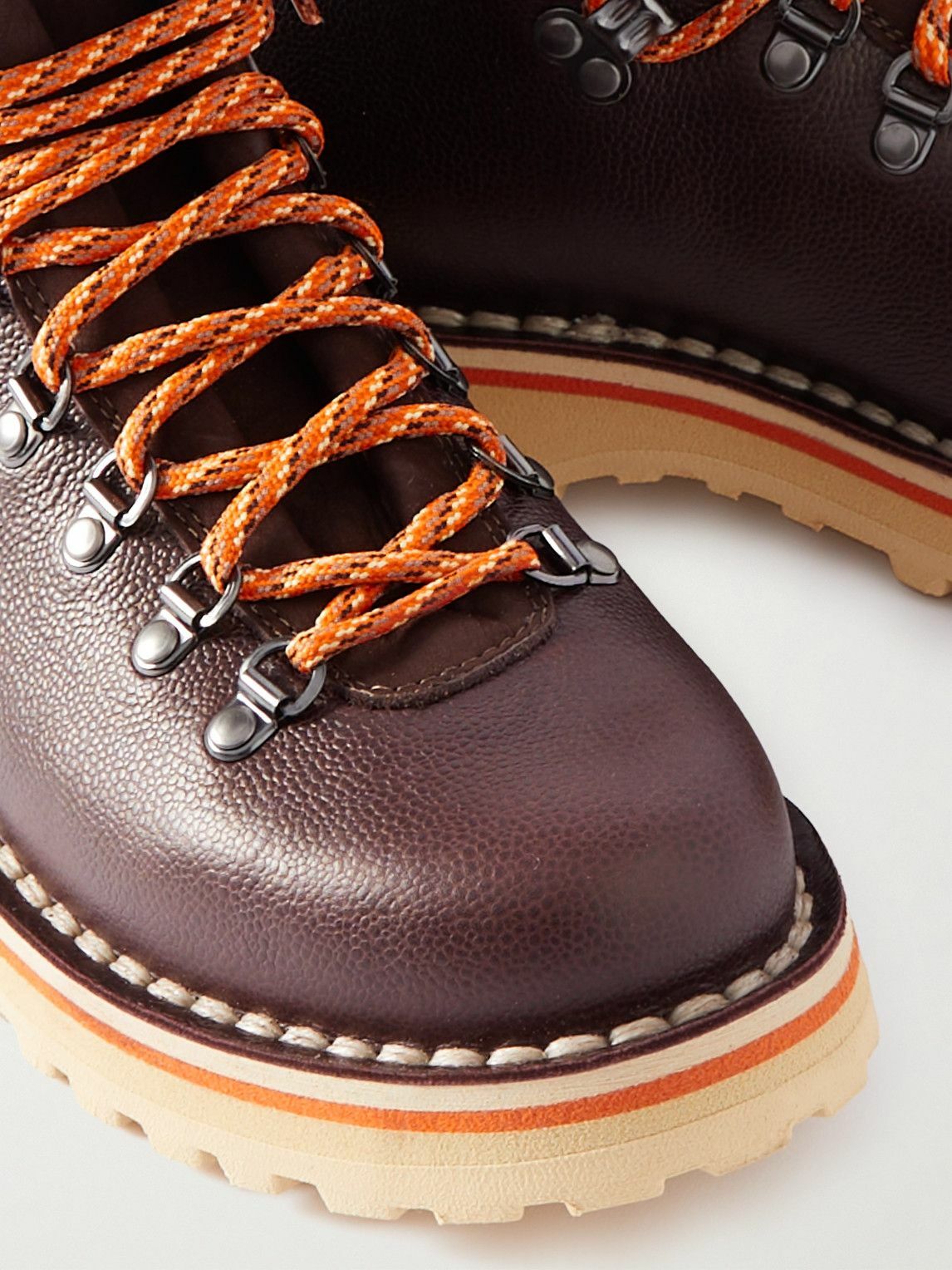 Mr P. - Diemme Roccia Vet Full-Grain Leather Hiking Boots - Red