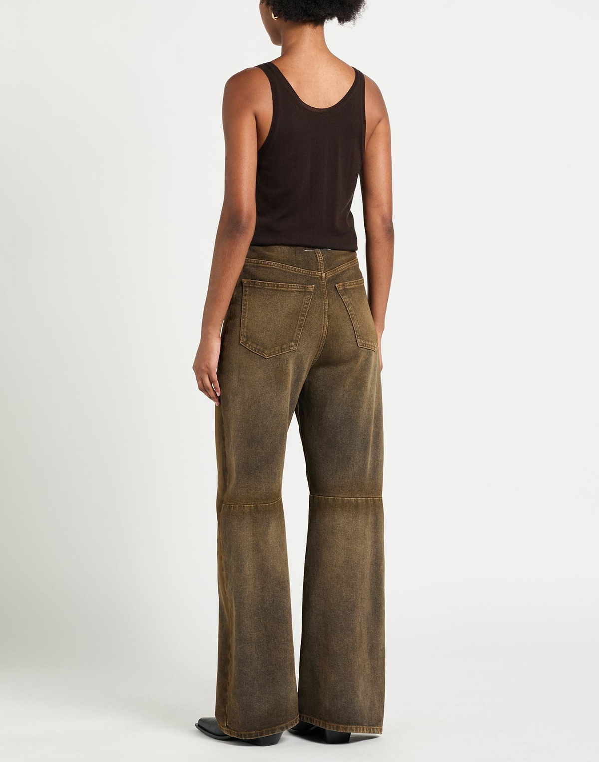 Petar Petrov Womens Top Dark in Brown