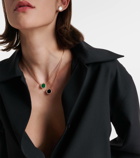 Repossi Antifer 18kt rose gold pendant necklace with onyx and diamonds