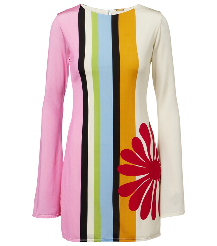 Photo: Cala de la Cruz Maisha floral striped minidress