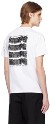 BAPE White Distortion T-Shirt