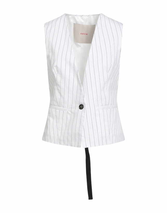 Photo: Jucca Womens Tailored Vest in White
