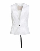 Jucca Womens Tailored Vest in White