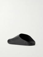 The Row - Hudson Full-Grain Slippers - Black