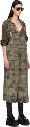 R13 Khaki Jumbo Overalls