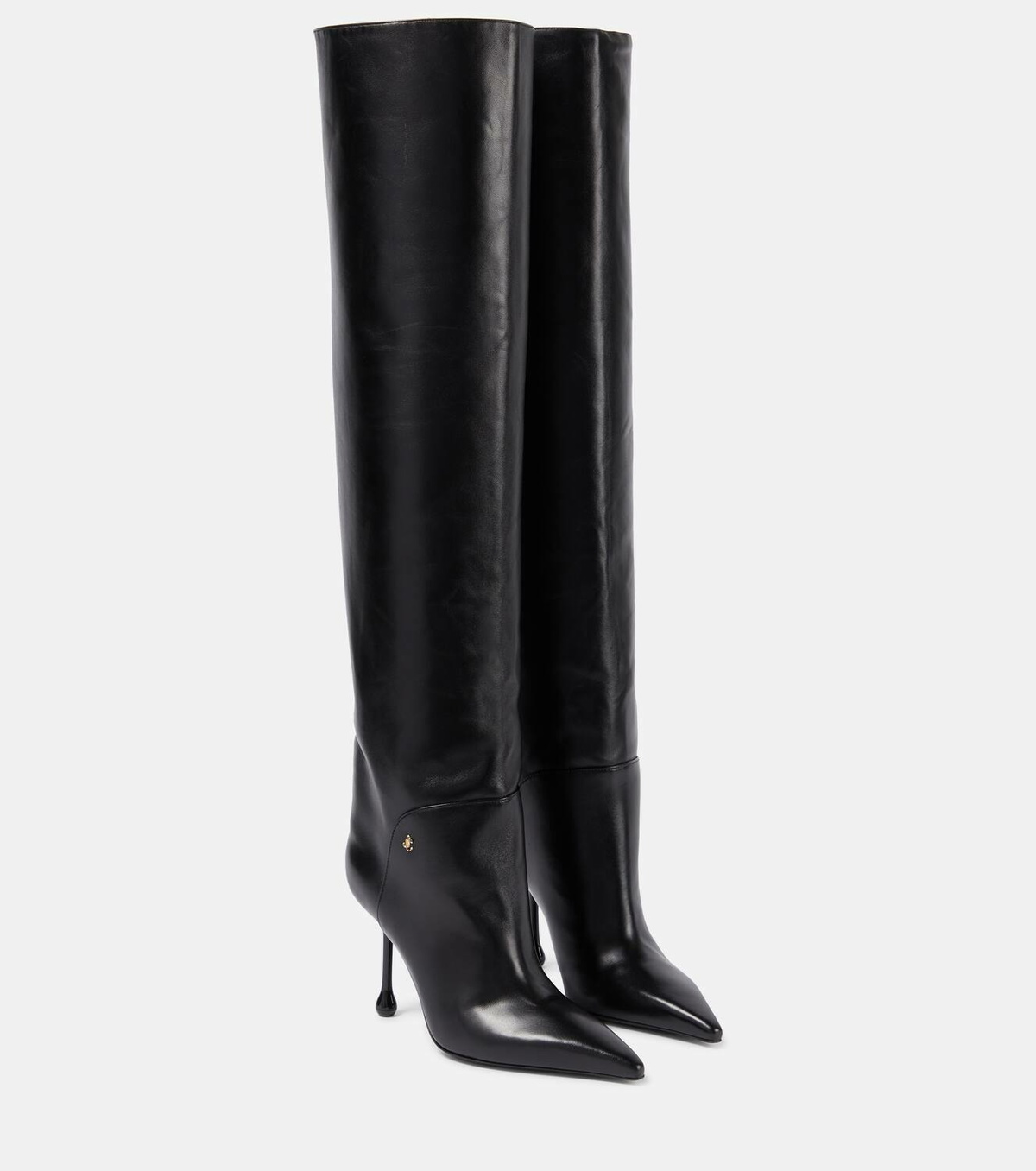 Jimmy Choo Cycas 95 leather over-the-knee boots Jimmy Choo