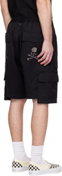 MASTERMIND WORLD Black MW Cargo Shorts