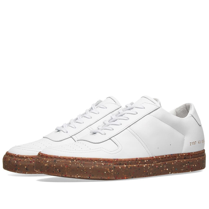 Photo: Common Projects B-Ball Low Camo Sole White