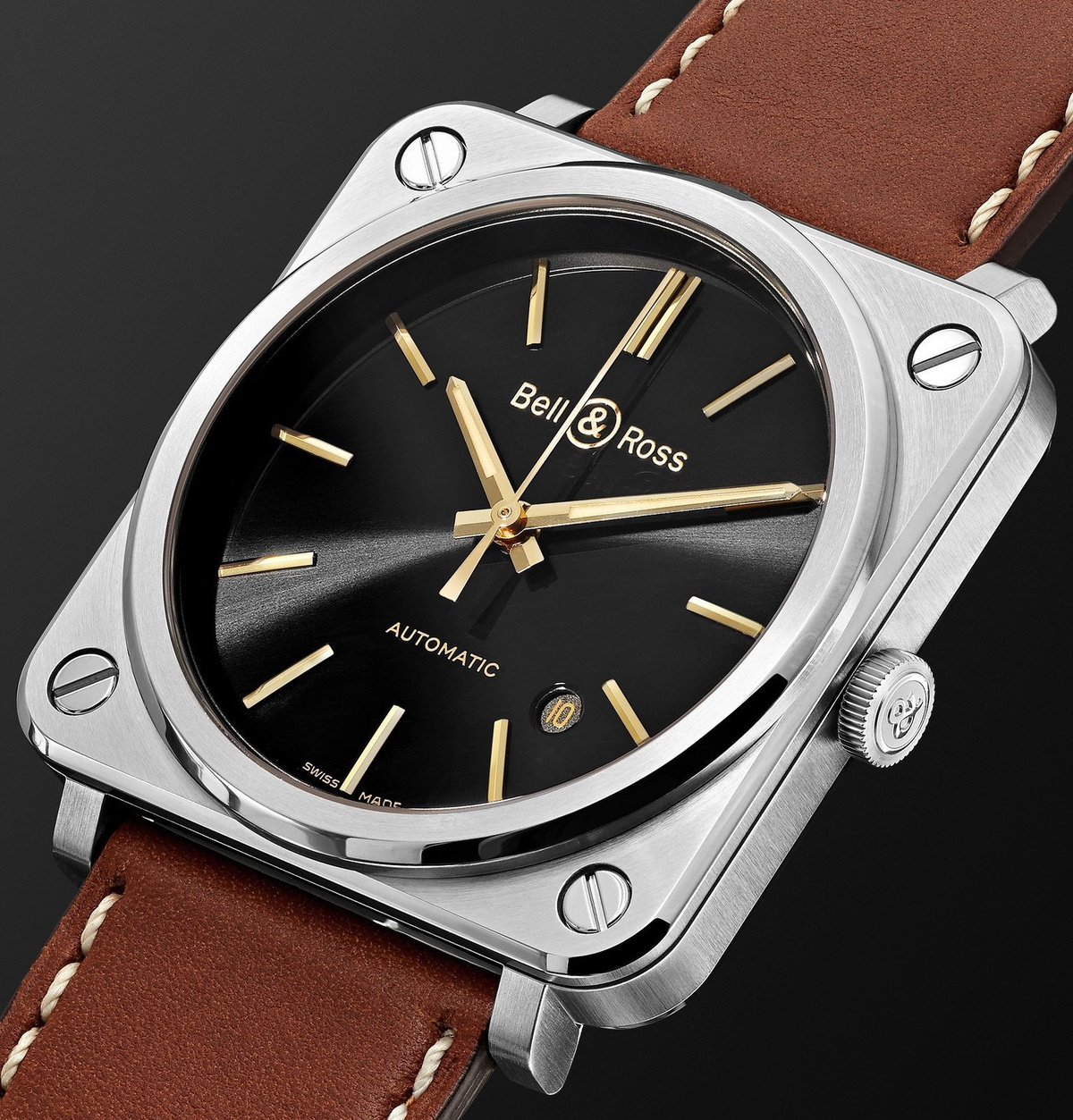 Bell Ross BR S 92 Golden Heritage Automatic 39mm Stainless