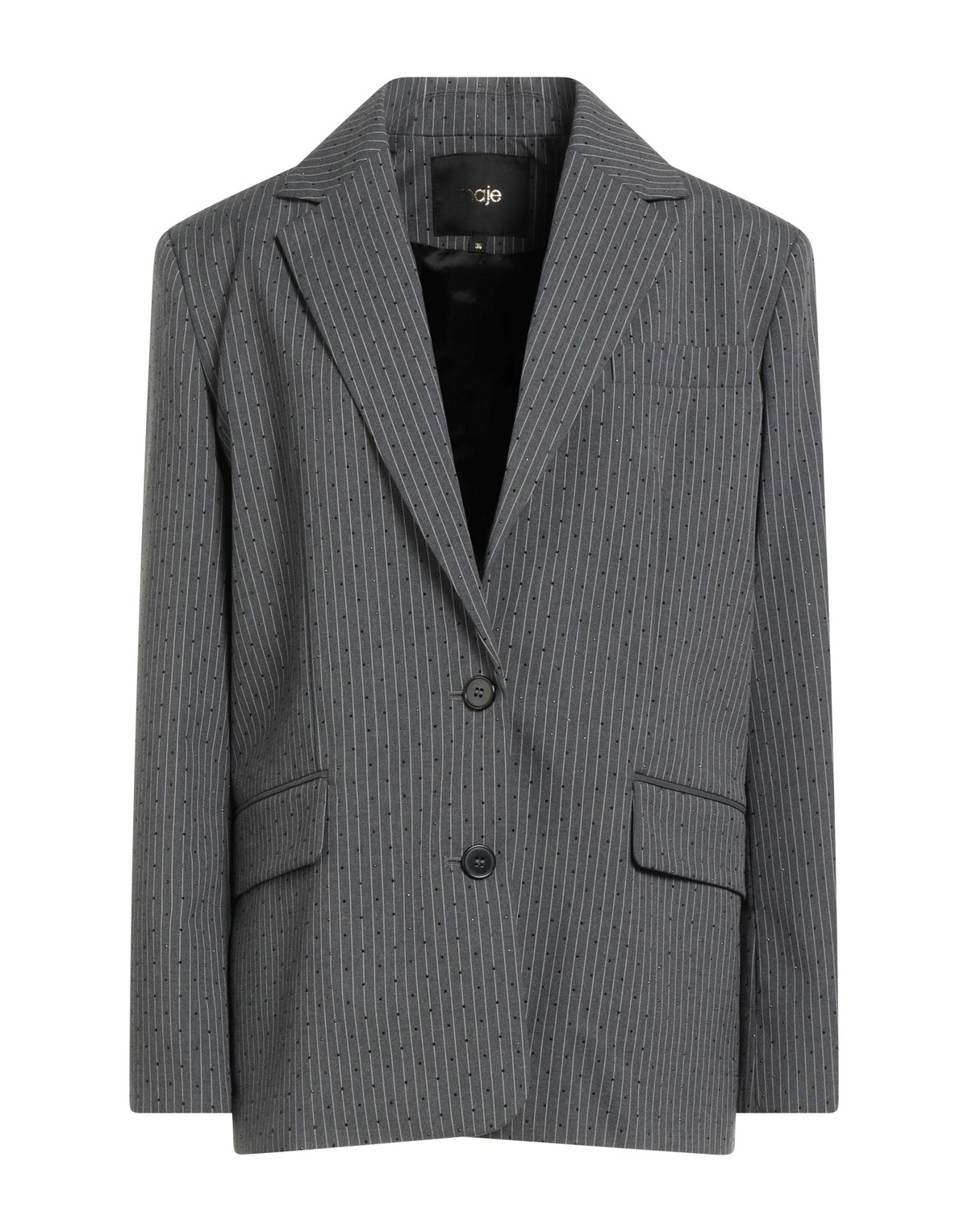 Maje Womens Blazer in Grey