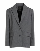 Maje Womens Blazer in Grey
