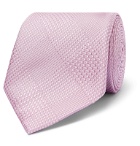 Richard James - 7cm Prince Of Wales Checked Silk-Jacquard Tie - Pink