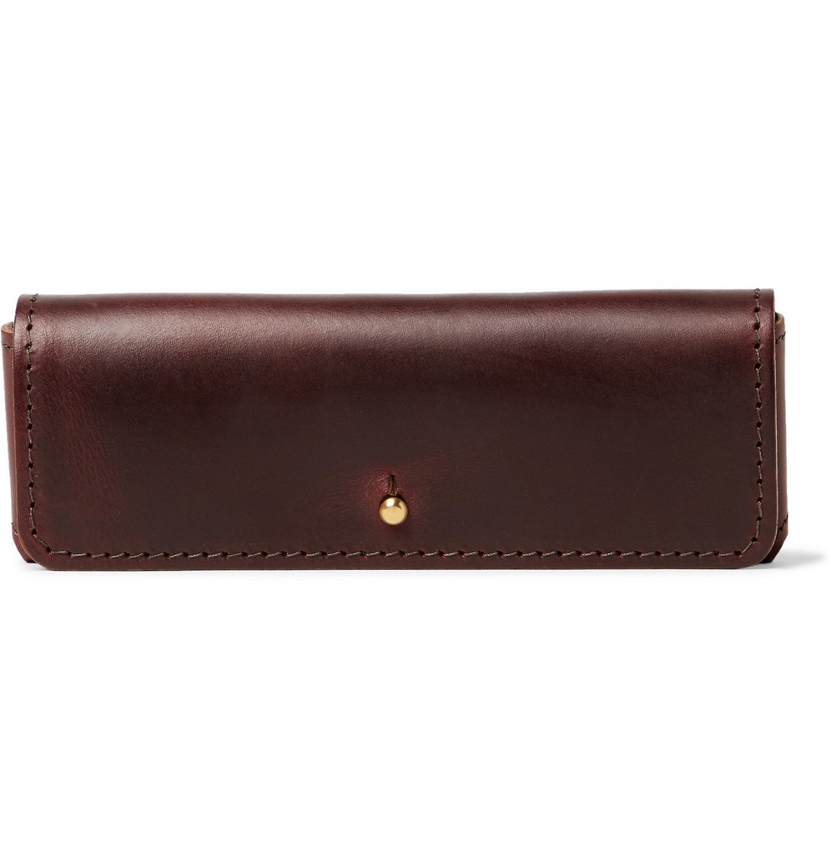 Photo: Cubitts - Leather Glasses Case - Burgundy