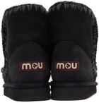 Mou Black Suede Ankle 18 Boots