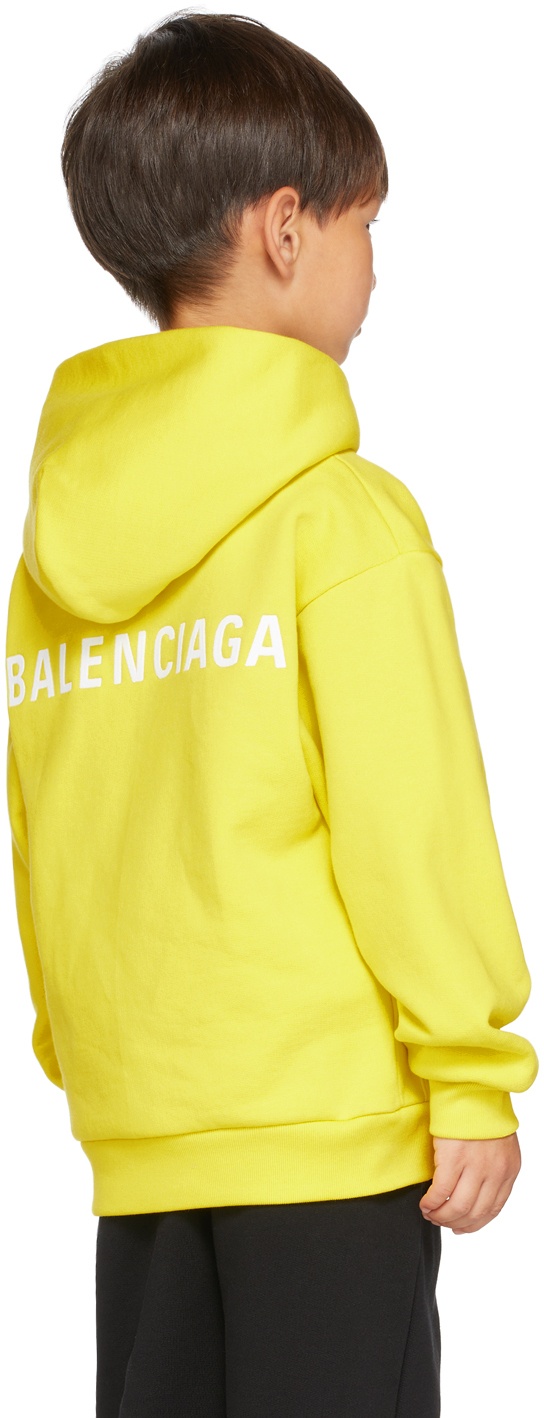 IetpShops  Balenciaga Kids Logo hoodie  Tshirt med regnbuelogo og rund  hals  14 years  Kidss Boys clothes 4