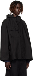 3MAN Black Flap Pocket Jacket