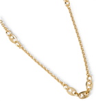 Tom Wood - Rolo Gold-Plated Chain Necklace - Gold