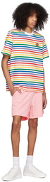 Casablanca Multicolor Striped T-Shirt