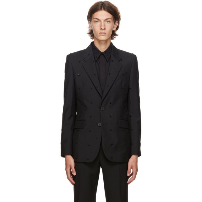 Photo: Givenchy Black Embroidered Evening Blazer