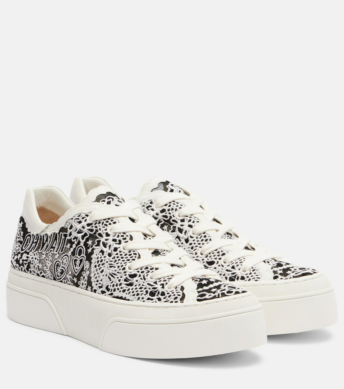Zimmermann Pixie lace platform sneakers