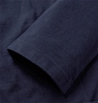 Blue Blue Japan - Shawl-Collar Indigo-Dyed Cotton-Jersey Cardigan - Blue