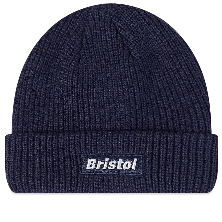 Photo: F.C. Real Bristol Men's FC Real Bristol Small Classic Logo Beanie in Navy