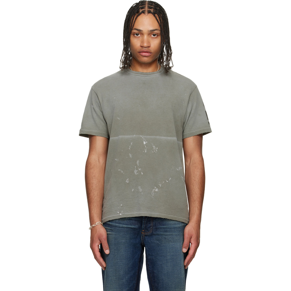 Gallery Dept. Gray Painted French Collector T-shirt