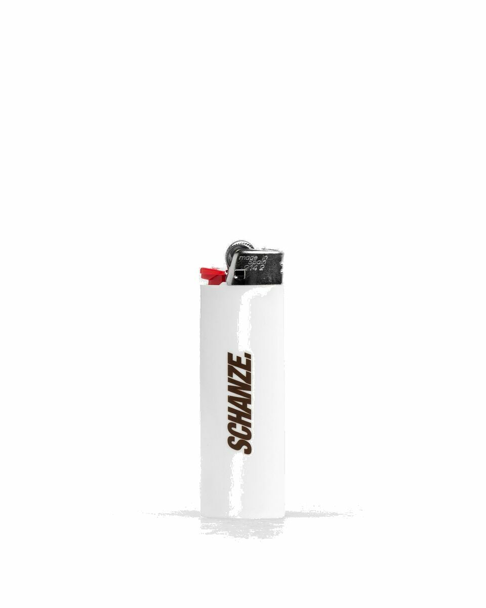 Photo: Bstn Brand Schanze Lighter Bic White - Mens - Cool Stuff