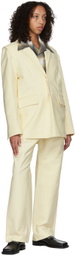 Bianca Saunders Off-White Cotton Blazer
