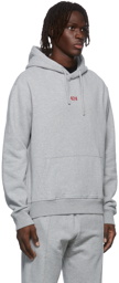 424 Grey Alias Red Logo Hoodie