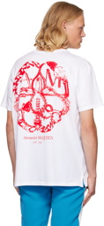 Alexander McQueen White Graphic T-Shirt