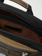 Master-Piece - Small Leather-Trimmed CORDURA® Nylon Messenger Bag