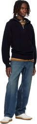 Isabel Marant Navy Benny Sweater