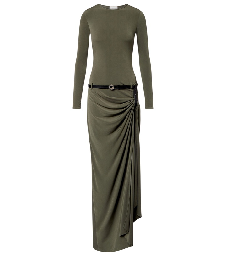 Photo: Coperni Suspended draped jersey gown